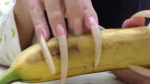 chinese longnails   ( НАТУРАЛЬНЫЕ ДЛИННЫЕ НОГТИ И БАНАН )