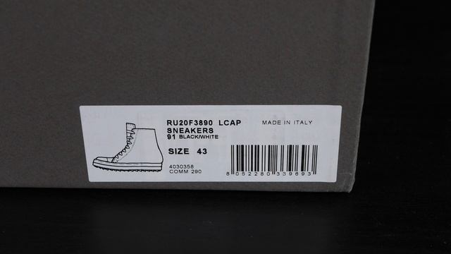 Rick Owens Mainline Ramones FW20 Performa Sneakers Review