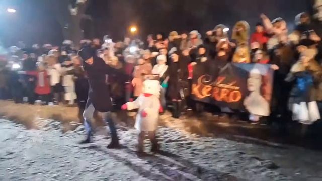 Свами Даши и девочка перед оглашением результатов голосования! смотреть онлайн