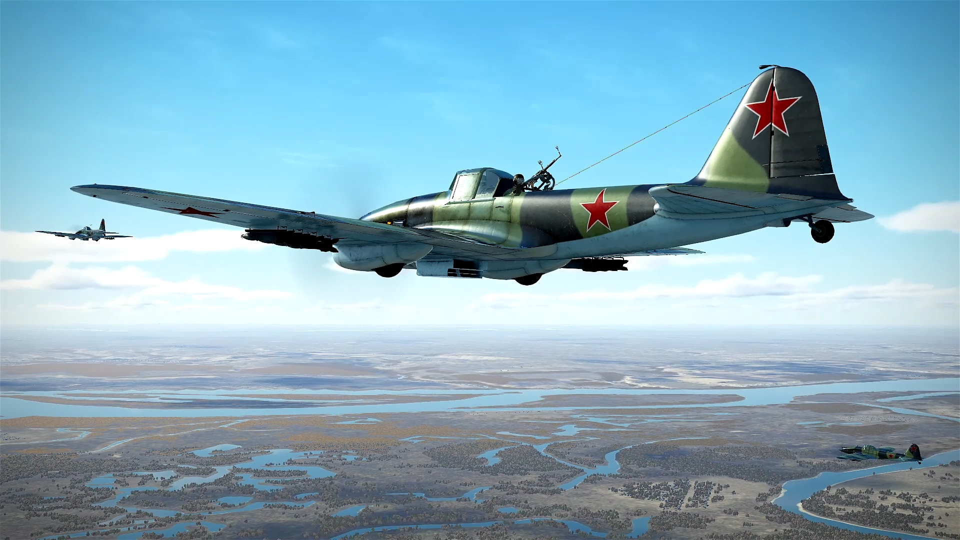 Кампания «Битва за Сталинград».  Штурмовик Ил-2.  Сим.  "IL-2 Sturmovik Great Battles."  Вылет-14.