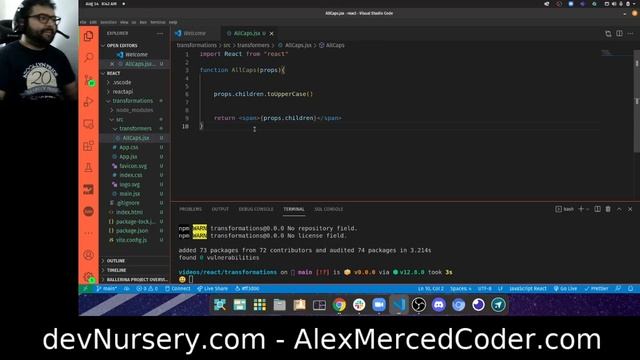AM Coder - React Transformer Components (Simulating Angular Pipes with React Components) смотреть онлайн