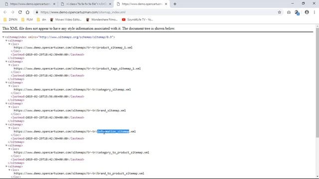 Opencart Sitemap Generator Modülü смотреть онлайн
