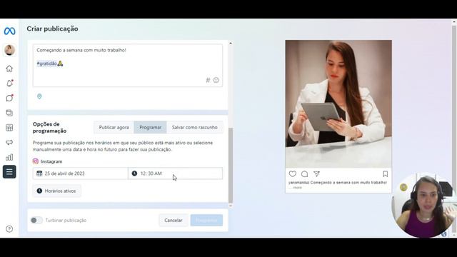 PASSO A PASSO para agendar as suas postagens no INSTAGRAM de forma automática! NÃO PERCA MAIS TEMPO смотреть онлайн