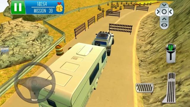 Driving Through Mountain Roads #30 - Truck, Car and Boat - Android Gameplay смотреть онлайн