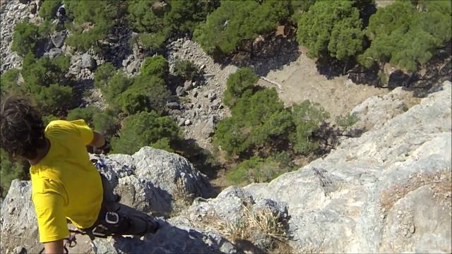 Гетекишинёвский Паха мыс Айя роупджампинг в Крыму с командой Скайлайн смотреть онлайн