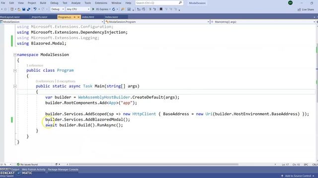 Modal Popup Implementation in Blazor Web Assembly EP-16 смотреть онлайн