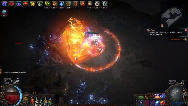 Path of Exile 3.19 - SSF - Crackling Lance Low Life RF Petrified Blood Inquisitor - general mapping смотреть онлайн