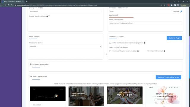 Instalar Wordpress con Softaculous смотреть онлайн