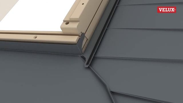 Монтаж оклада мансардного окна Velux ESR для плоской кровли смотреть онлайн