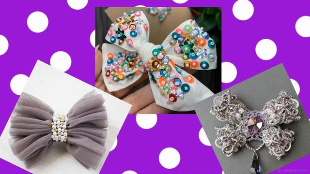 Брошки из бисера - для вдохновения. Бантики. Часть 4 смотреть онлайн