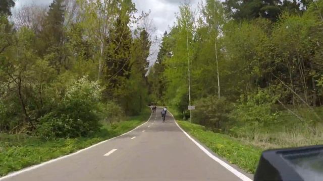Лыжероллерная трасса | Одинцовский парк Лазутинка смотреть онлайн