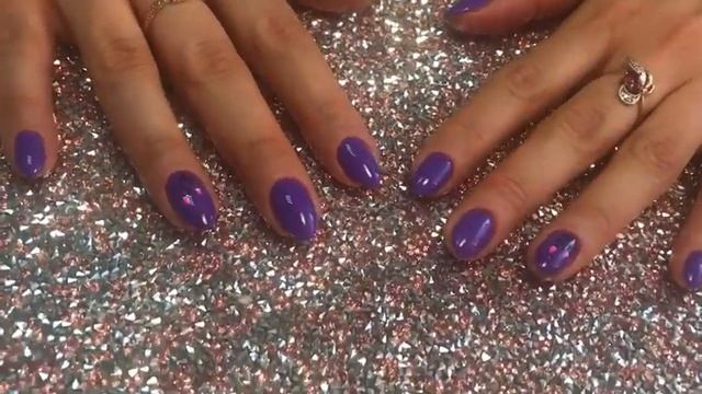 Маникюр в сиренево-фиолетовых тонах??? смотреть онлайн
