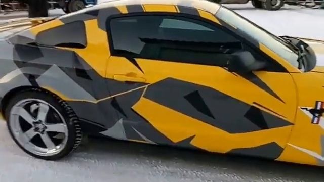 Ford Mustang Камуфляж АвтоВинил - StarStyling смотреть онлайн