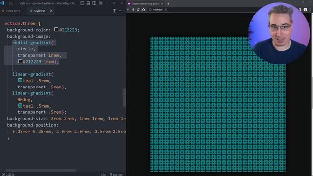 Create amazing patterns using CSS gradients смотреть онлайн