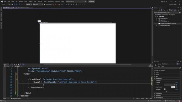 How To Use Font Icons in WPF