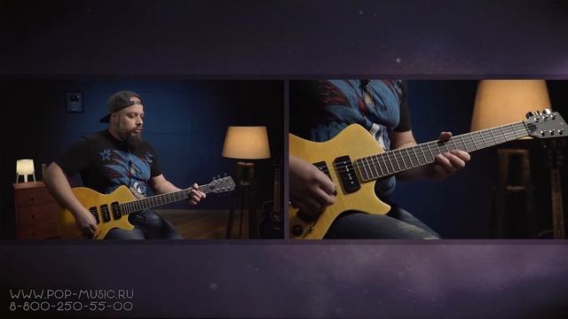 Шестиструнная электрогитара Stagg Nash Deluxe датчики P 90 смотреть онлайн