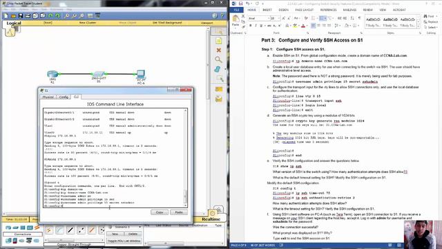 Configuring Switch Security 2.2.4.11 смотреть онлайн