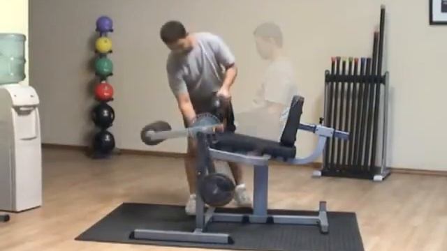 Body-Solid GCEC340 Leg Extension & Curl смотреть онлайн