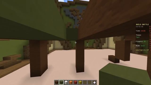 ч.2 MINECRAFT BUILD BATTLE - ТОРТИК КОТОРЫЙ НЕ СМОГ:(( Битва строителей