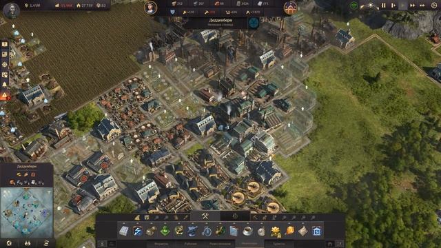 Anno 1800 - прохождение 2021. Развиваюсь до инвесторов и отправляю экспедицию в Арктику #15 смотреть онлайн