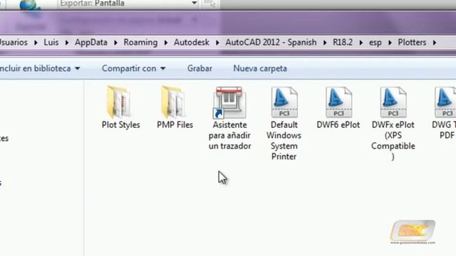 30.1-a Configuración de la Impresión (Curso Autocad 2012, www.guiasinmediatas.com) смотреть онлайн