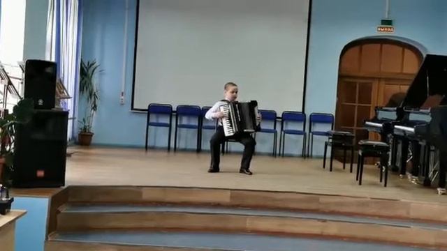 Сальников Иван 9 лет. Д.Самойлов "Полифоническая миниатюра смотреть онлайн