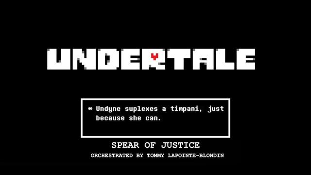 Undertale - Spear of Justice Epic Orchestral Remix смотреть онлайн