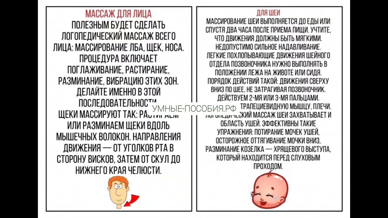 Комплект «Логопедический массаж» смотреть онлайн