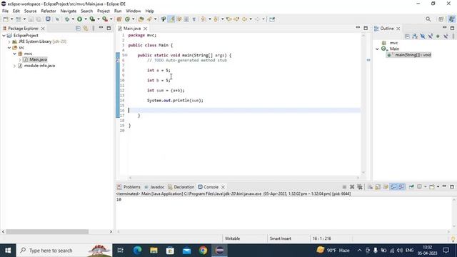 How to Add Numbers in Java Eclipse | Perform Simple Calculations in Java | Java Tutorial смотреть онлайн