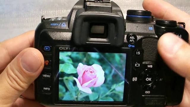 OLYMPUS E-520, overview. смотреть онлайн