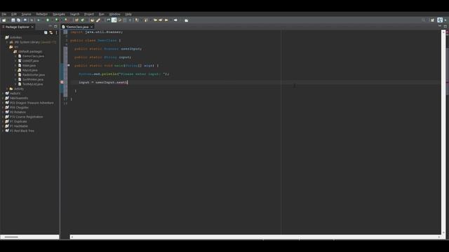 Using Scanner Class to take input in Java смотреть онлайн