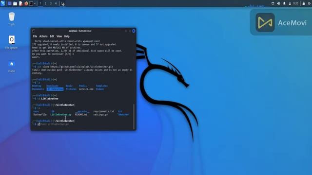Little Brother Information Gathering Tool in Kali Linux смотреть онлайн