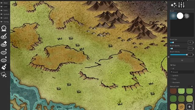 The Creation of Vana | Mapmaking Timelapse смотреть онлайн