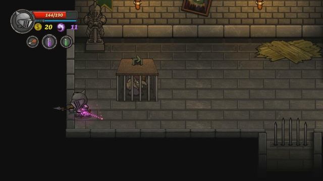Lost Castle Walkthrough 1080P Part 4 I defeated Slime King!!! смотреть онлайн