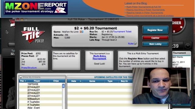 Multi-Entry Tournaments on Full Tilt Poker смотреть онлайн