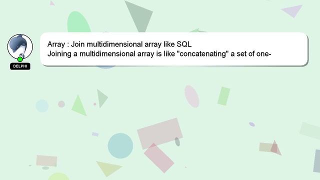 Array : Join multidimensional array like SQL смотреть онлайн