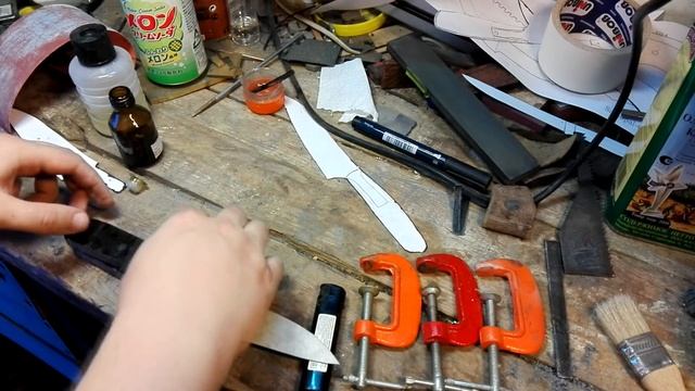 Как сделать кухонный нож / How to make a kitchen knife смотреть онлайн
