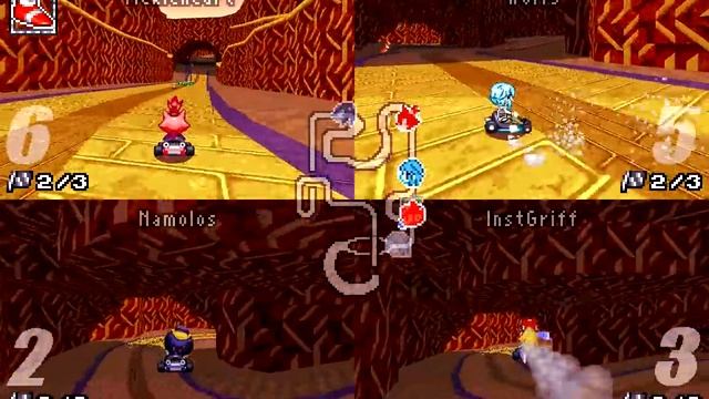 SRB2Kart - Barren Badlands - Online Replay Showcase смотреть онлайн