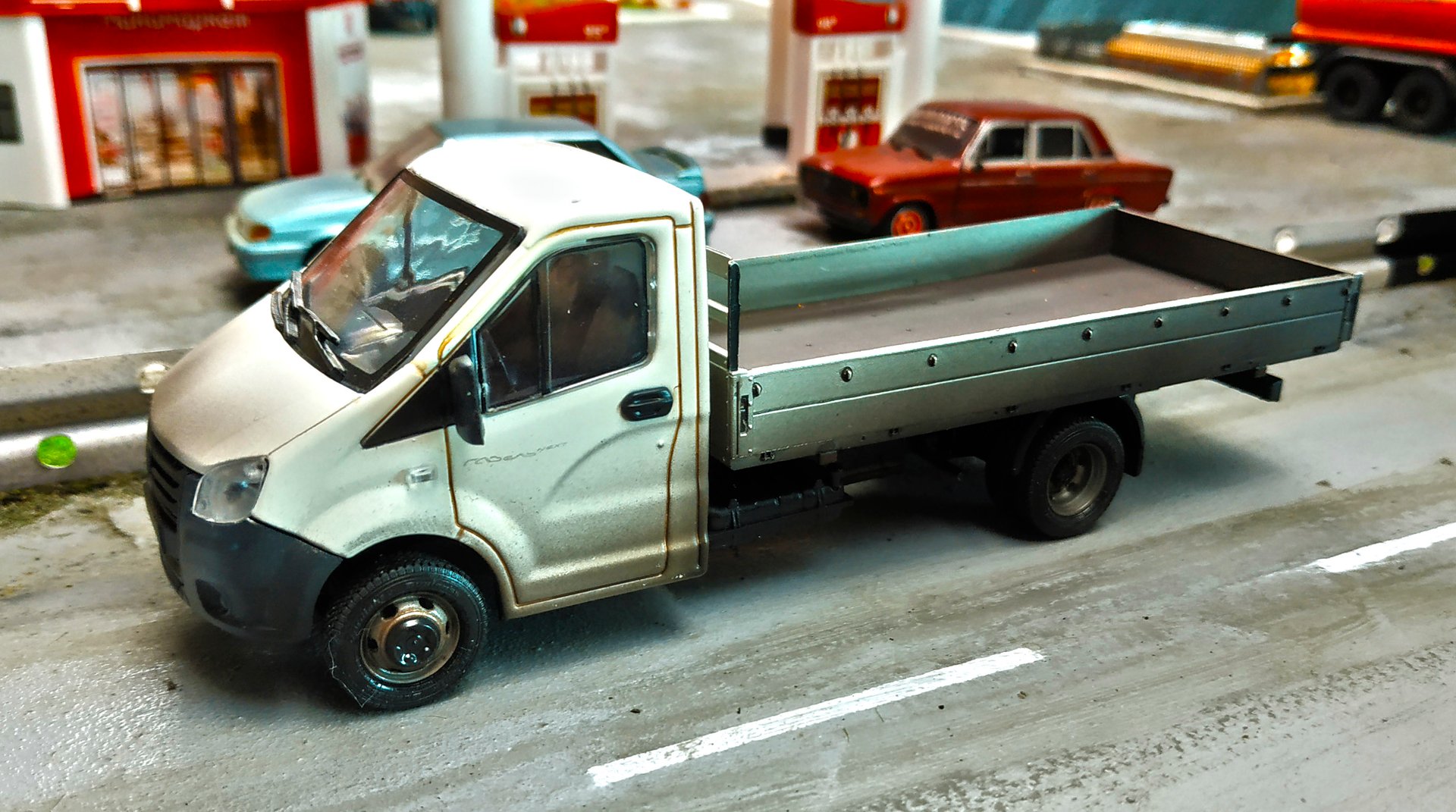 Модель ГАЗЕЛЬ NEXT конверсия! Масштаб 1/43. Про машинки. смотреть онлайн