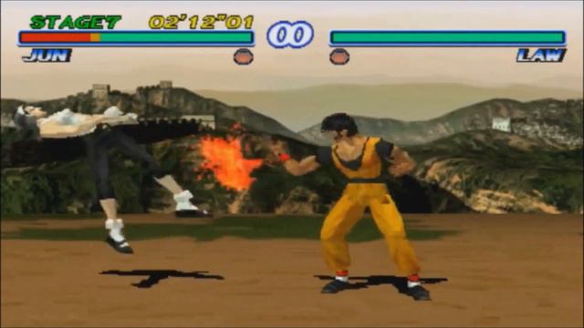 Tekken 2: Arcade Mode - Jun Kazama