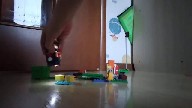 самодельный уровень Лего супер Марио! смотреть онлайн