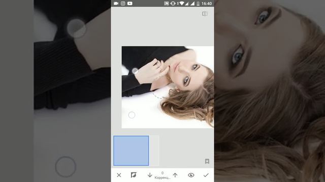 Делаем идеально белый фон в приложении Snapseed смотреть онлайн