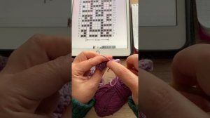 Мозаичное вязание крючком без отрыва нити. Способ наложения или Overlay mosaic crochet