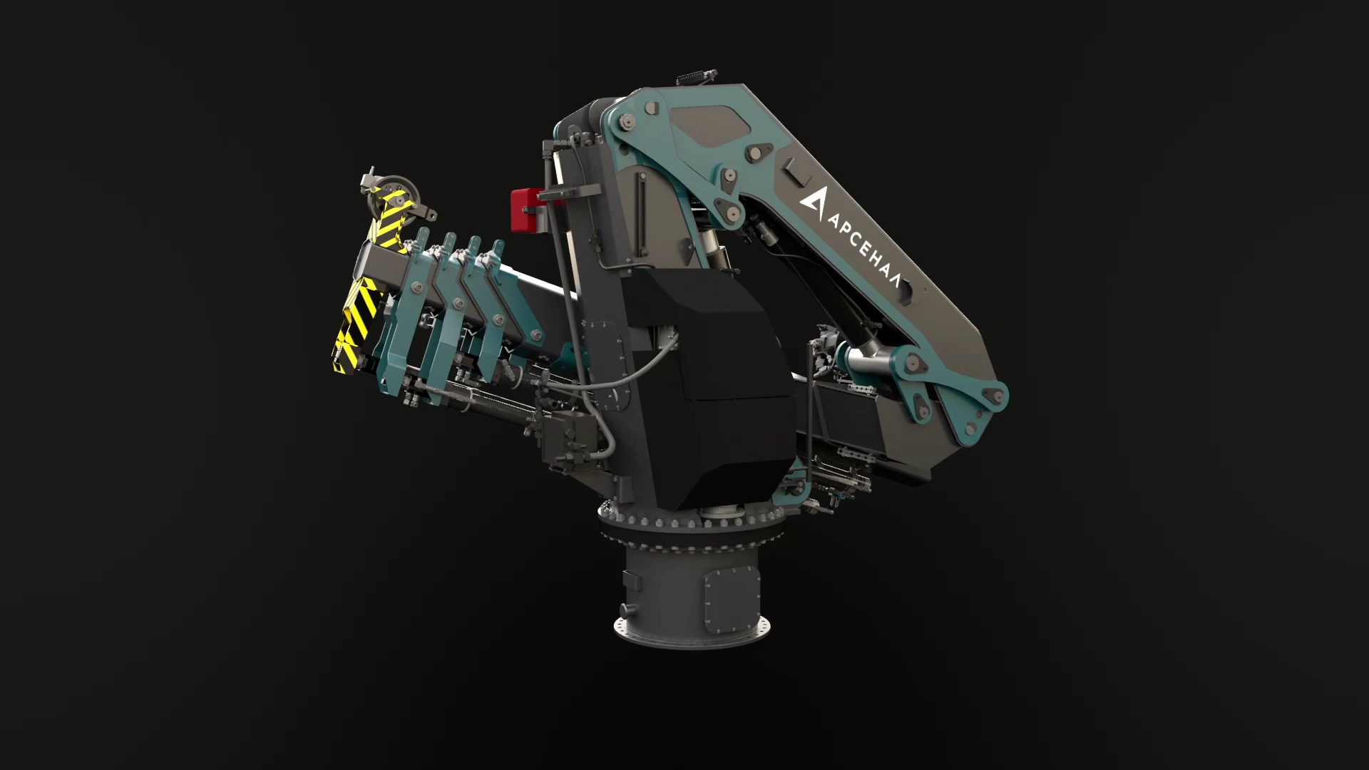 Корабельный кран-манипулятор (завод Арсенал) смотреть онлайн