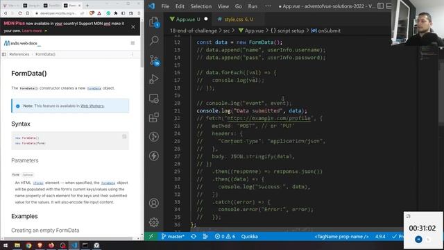 ?? Advent Of Vue Day 18 - Край и бонус Login Form смотреть онлайн