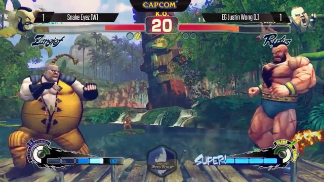 USFIV: Snake Eyez vs EG Justin Wong - SDCC2014 - Capcom Pro Tour Grand Finals смотреть онлайн