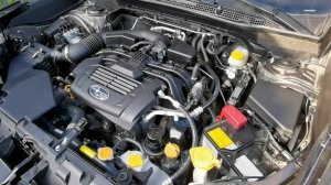 Subaru FB25 работа на холостых