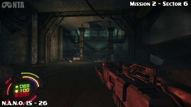 Hard Reset Extended Edition - Mission 2 Sector 6 - Secrets & N.A.N.O's смотреть онлайн