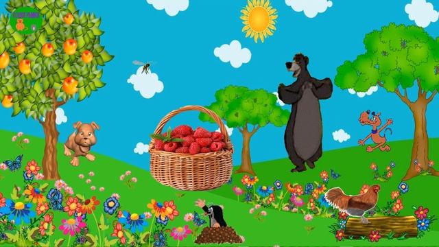 КАЛИНКА - МАЛИНКА. Весёлая песенка для детей. Танцем вместе! смотреть онлайн