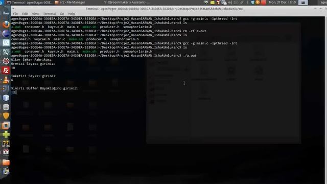 Producer-Consumer Problem. How to solve in C смотреть онлайн